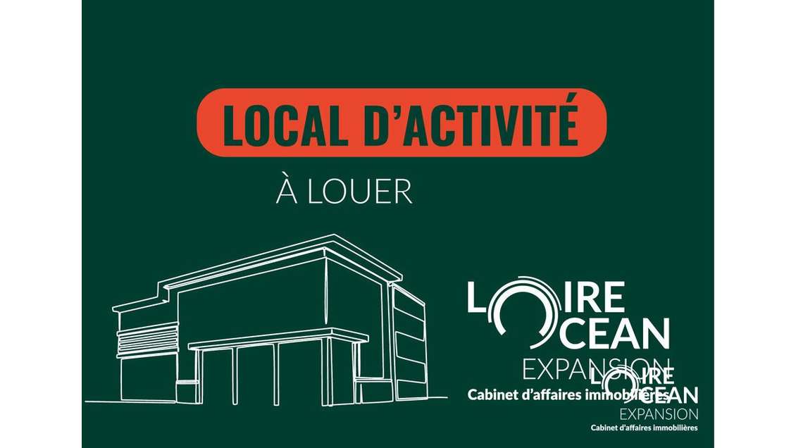 Loue local de 256m² à St-Philbert-de-Grand-Lieu