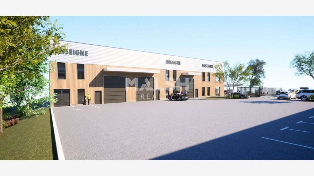 A louer locaux d'activités 2060m² à Saint-Priest