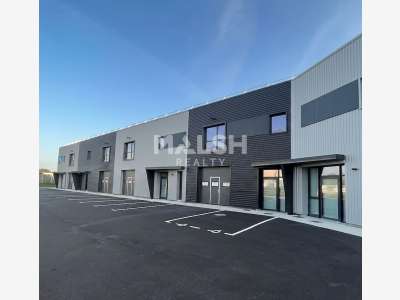 A louer local activité 176m² ZAC Saint-Quentin