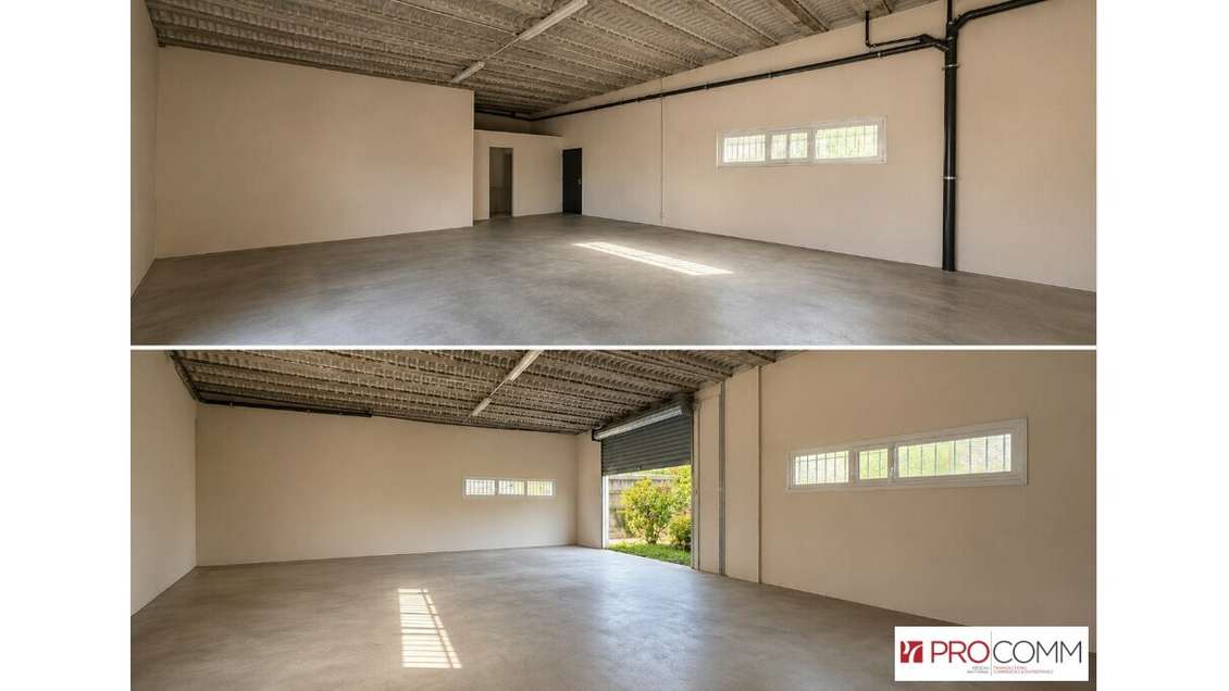 A louer local d'activité 85m² St-Rémy ZA Massane