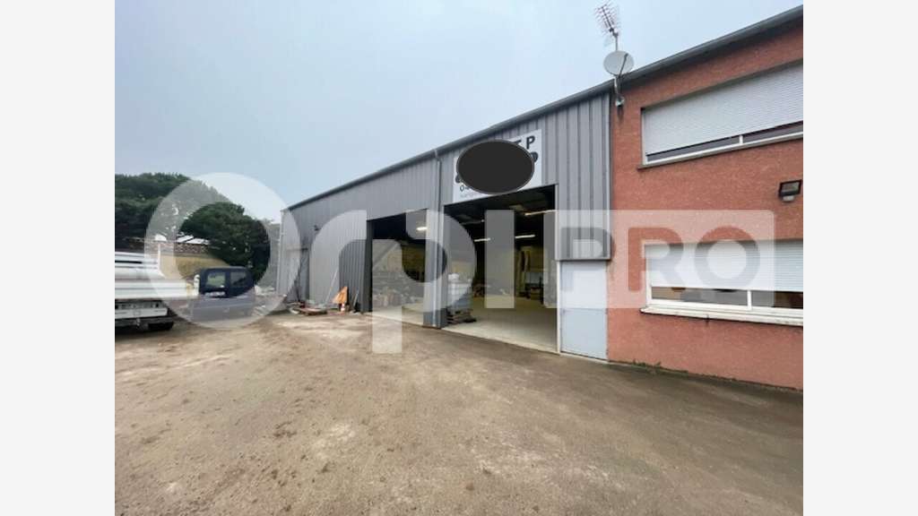 Local activité 308 m² et terrain