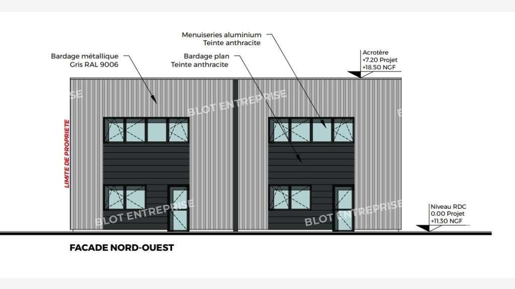 A louer locaux d'activités 393m² St-Luce/Loire