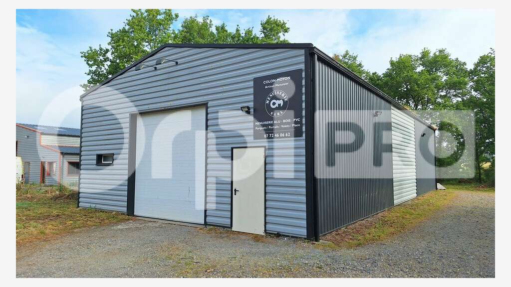 A louer entrepôt 150m² à Sainte Reine de Bretagne