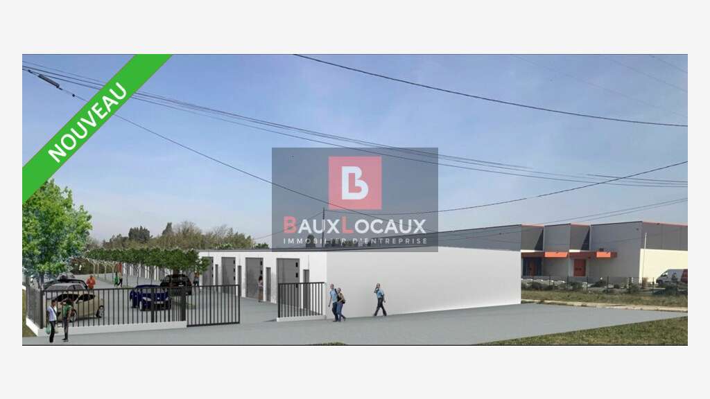 Location entrepôt neuf 270m² à Salon de Provence