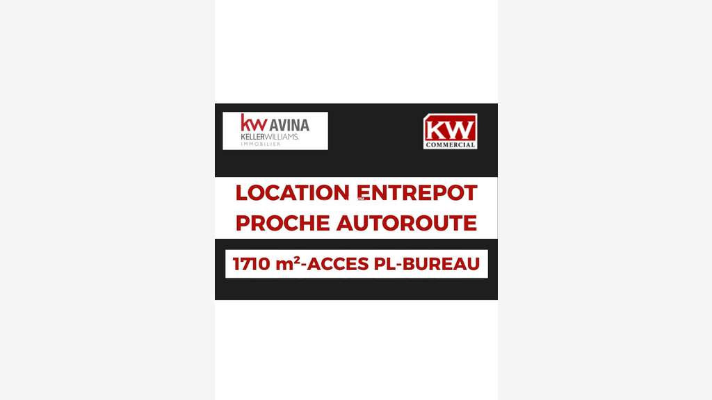 Entrepôt de 1710m² à louer à Salon-de-Provence