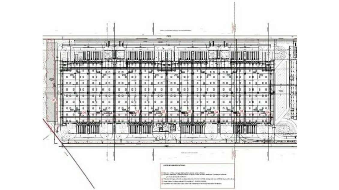Entrepôt logistique 24323m² à louer à Sandouville