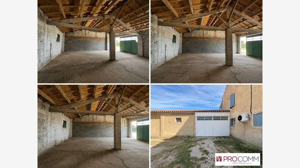 Dépôt entrepôt de 81m² à louer à Sarrians