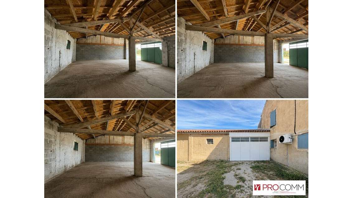 Dépôt entrepôt de 81m² à louer à Sarrians