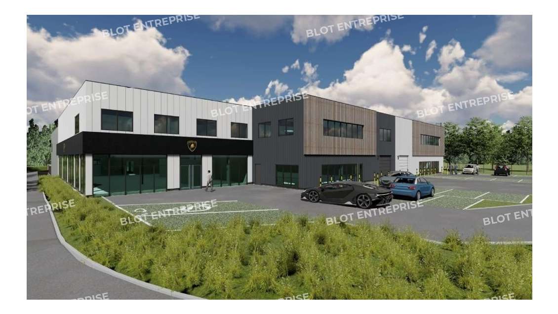 A louer locaux d'activités 709m² à Sautron