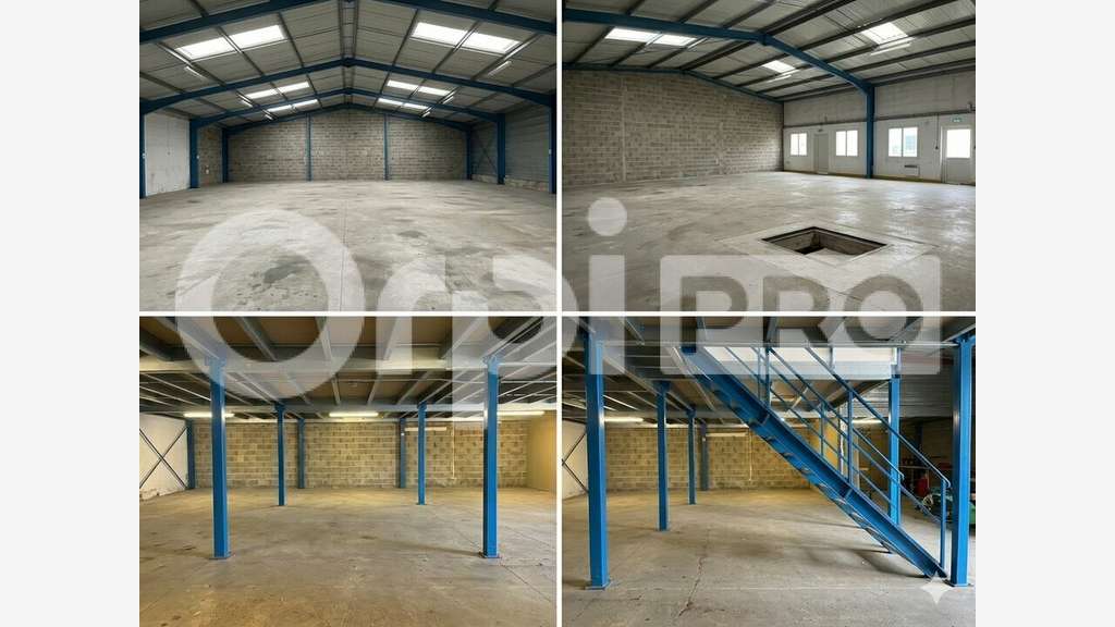 Entrepôt bureaux de 700m² à louer à Seignosse