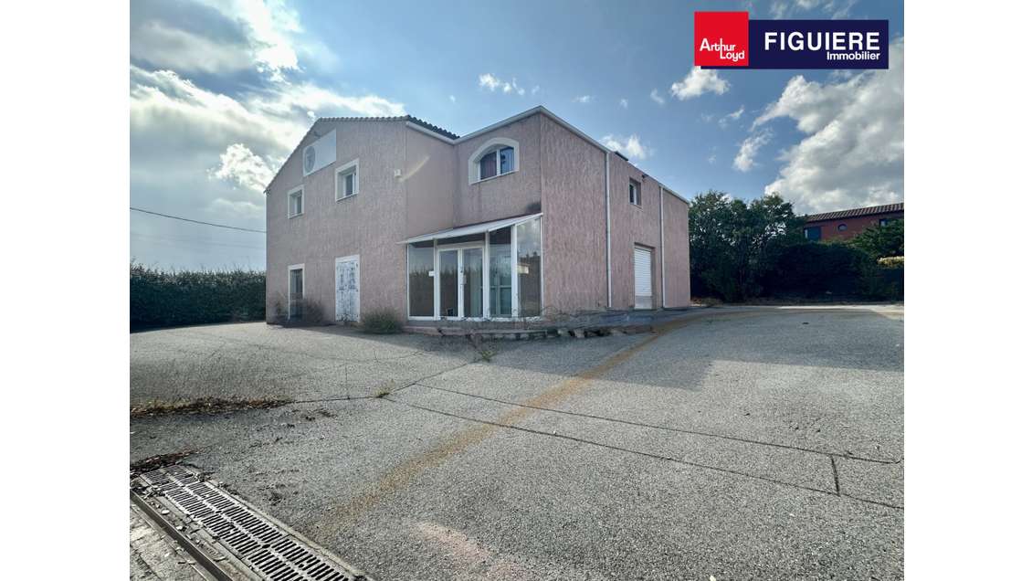 Bâtiment mixte à louer ZA de la Haute Bedoule