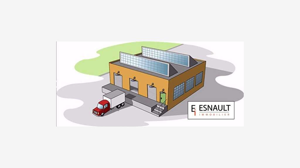 Entrepôt 600m² à louer en zone artisanale de Sète