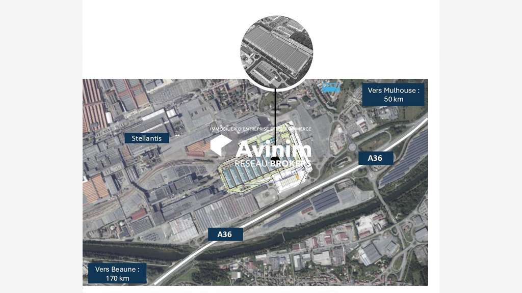 Plateforme logistique & messagerie à Sochaux