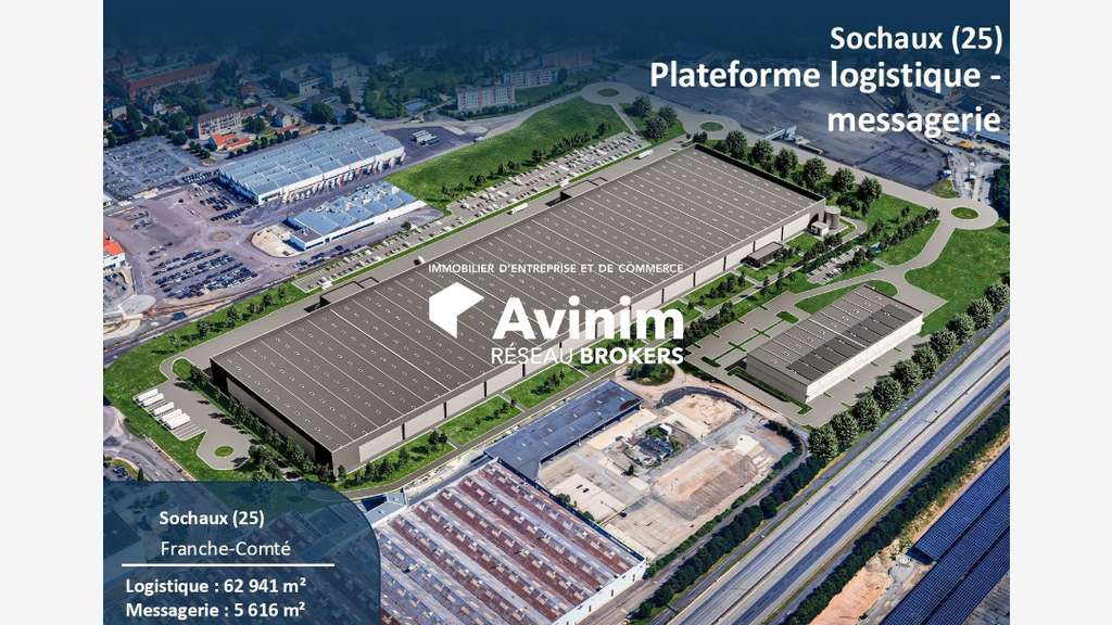 Plateforme logistique & messagerie à Sochaux