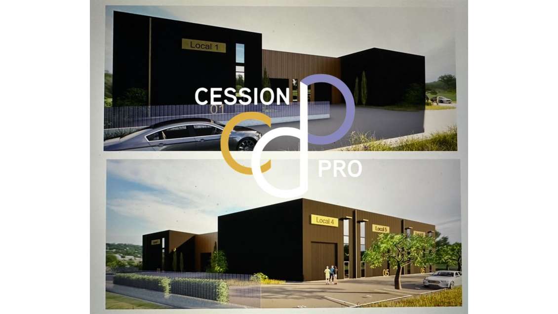 Location local neuf 1100m² à Sorgues bord de N7