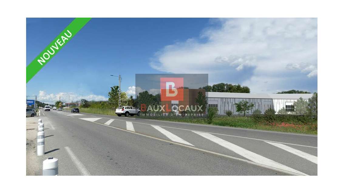 A louer local d'activité 540m² à Sorgues