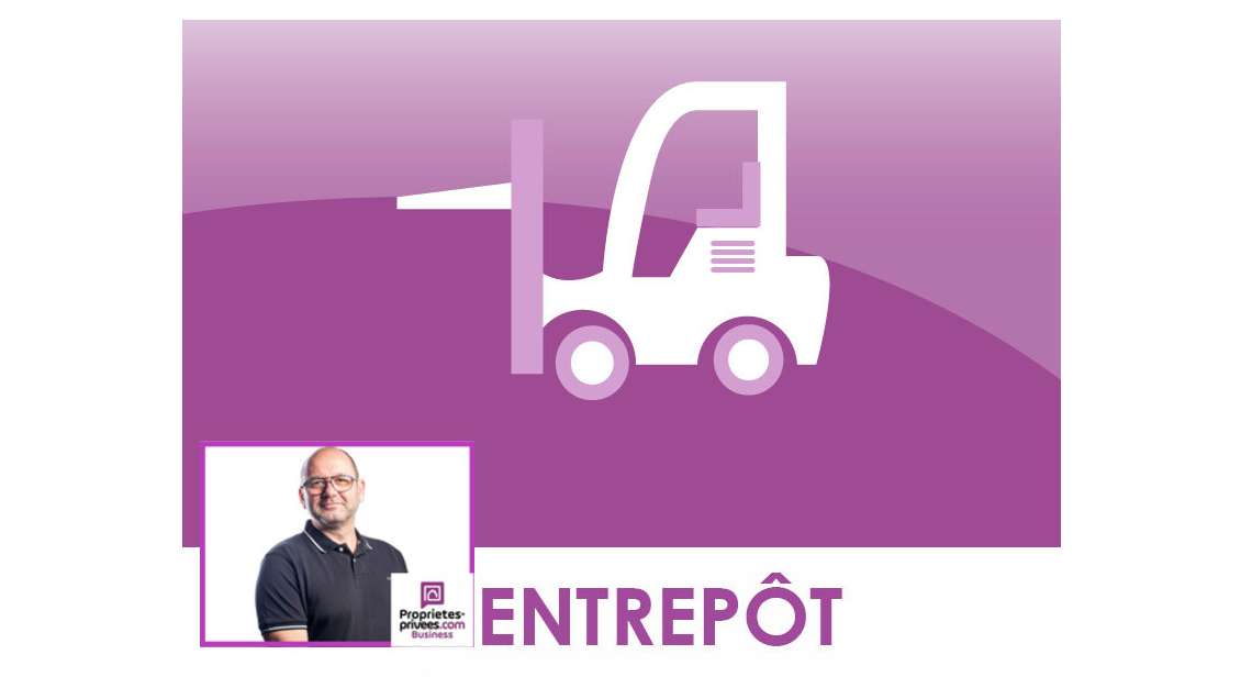 Location entrepôt 155m² sur avenue à Sorgues