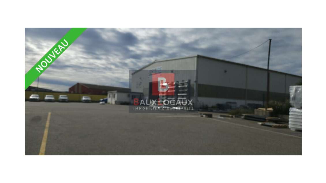 Local industriel 2500m² à louer à Sorgues