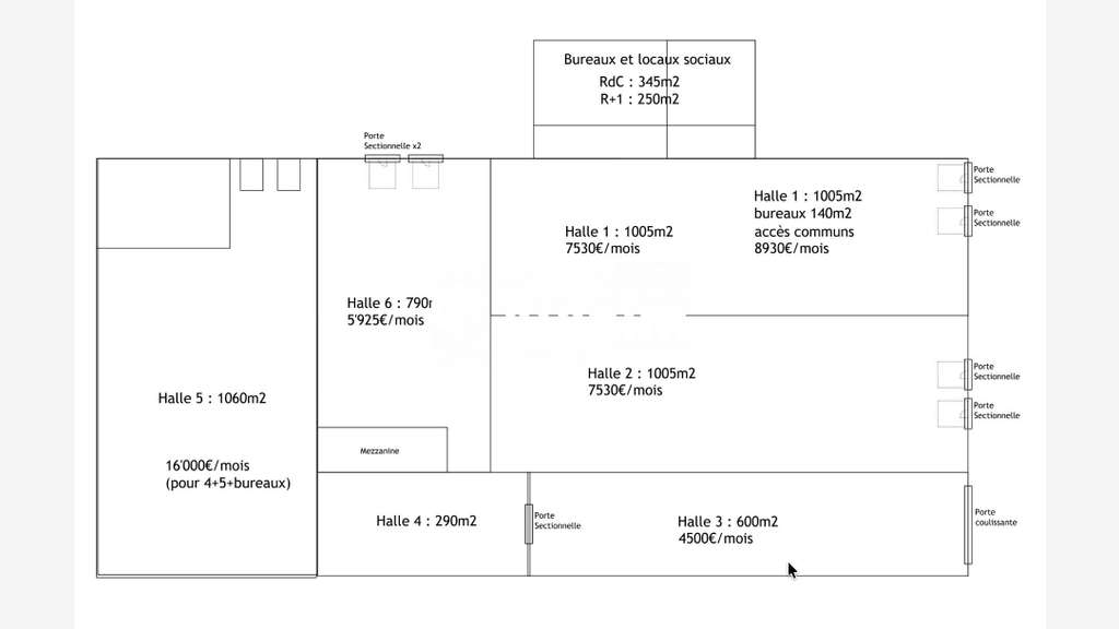 Entrepôt à louer à Thônes 5 245m², divisible.