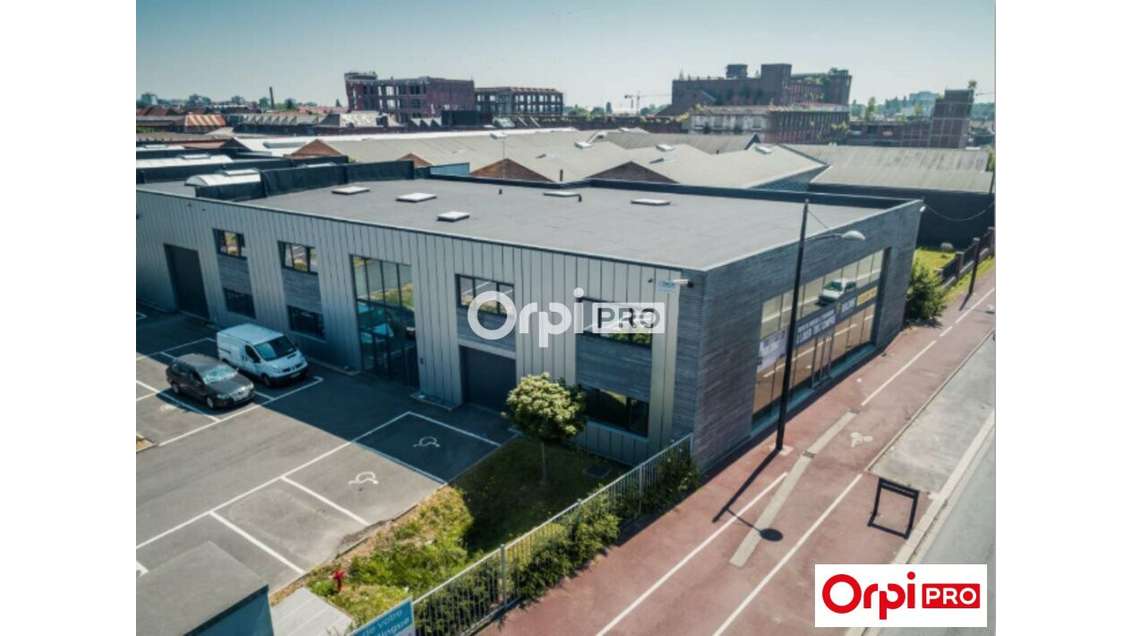 À louer local d'activité 316m² à Tourcoing