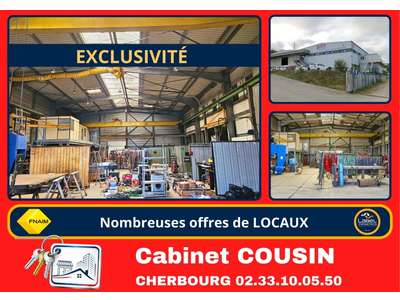 Location Locaux d'activités - Entrepôts à Cherbourg-en-Cotentin