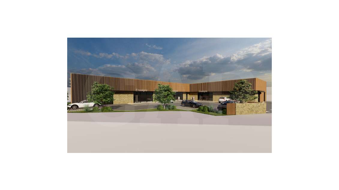 A louer local commercial 528m² dans ZA de Trégueux