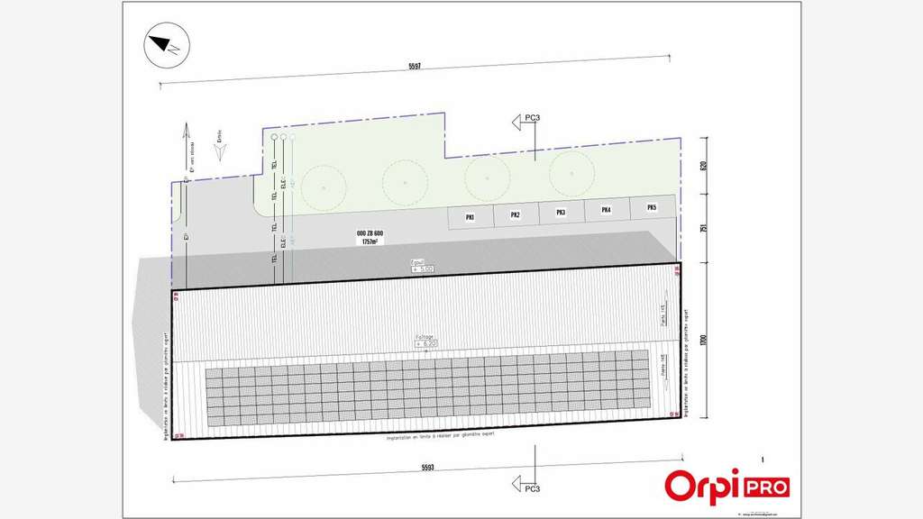 A louer cellules d'activité 91m² ZA Trémuson RN12
