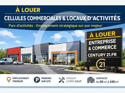 A louer cellules commerciales au Nord de Valence