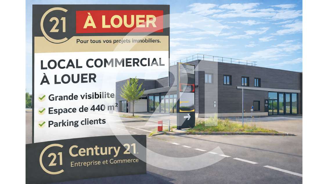 Cellule 440m² en Retail Park, secteur Valence
