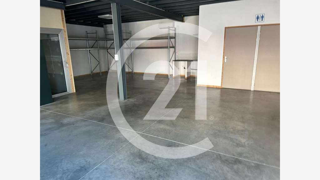 Loue local activité 200m² Valence Sud Les Auréats