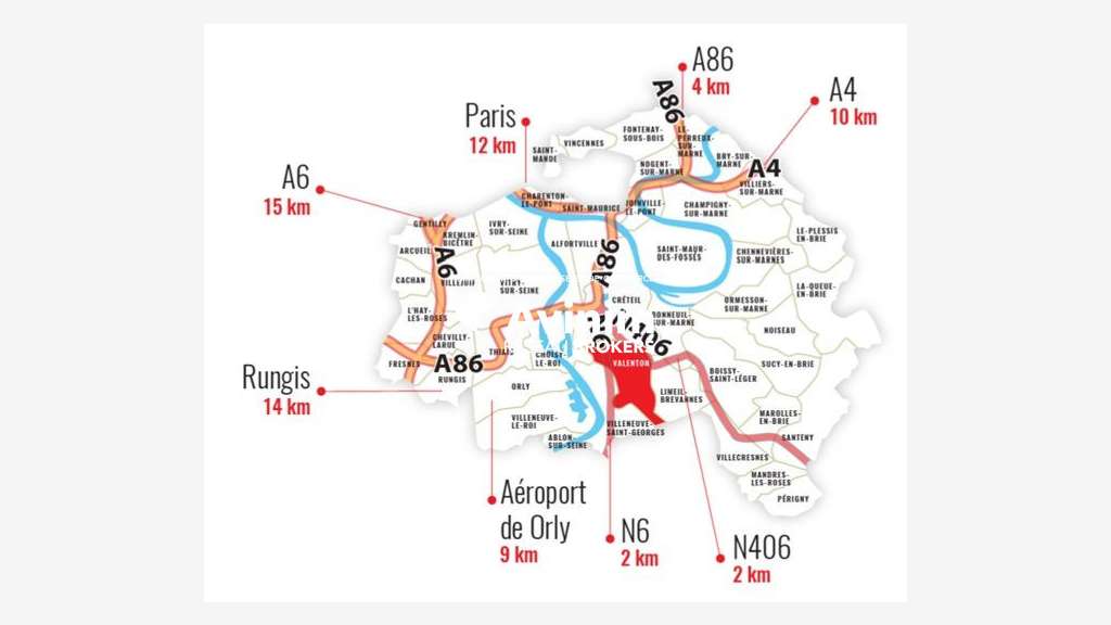 Entrepôts modulables 120m² à louer à Valenton
