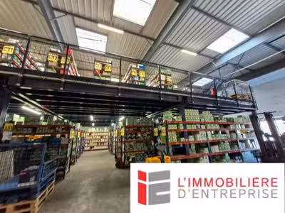 A louer bâtiment industriel de 800m² à Vannes