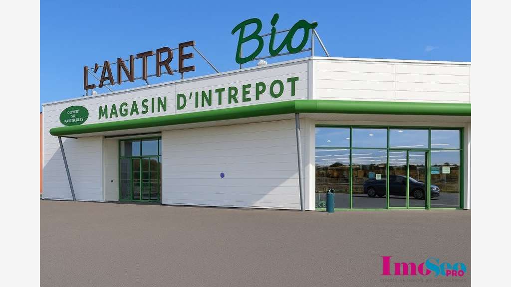Entrepôt 1380m² à louer ZA de Vayres N89