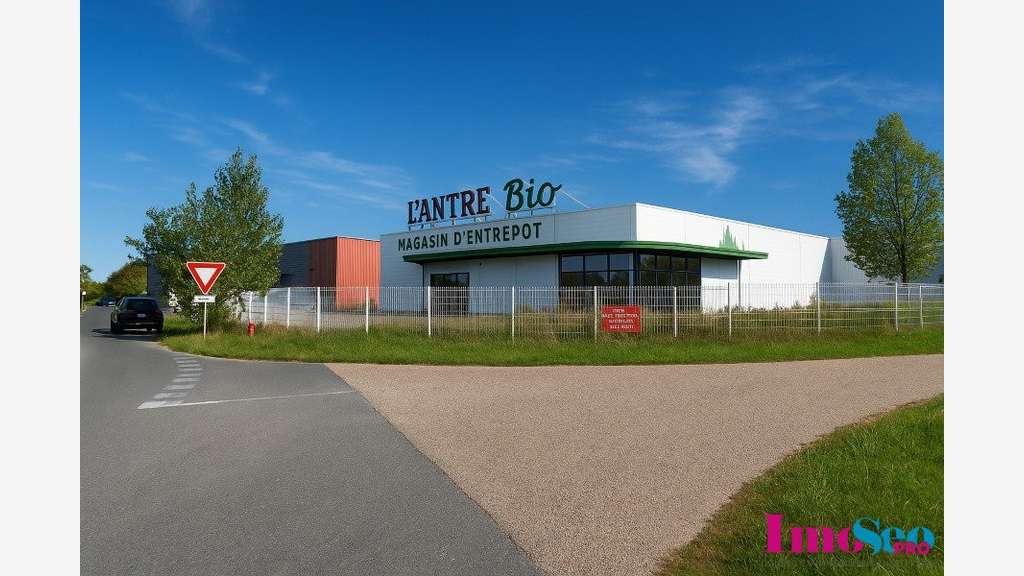 Entrepôt 1380m² à louer ZA de Vayres N89