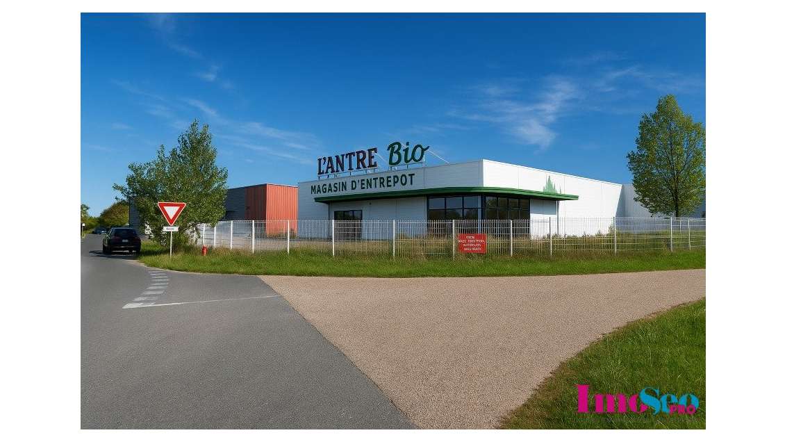 Entrepôt 1380m² à louer ZA de Vayres N89