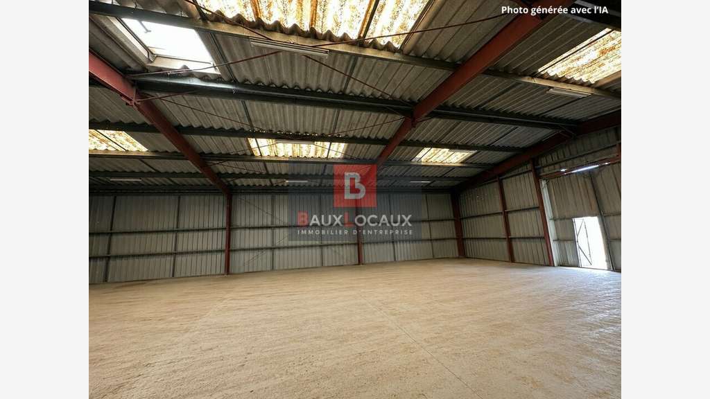 Hangar de stockage 400m² à louer ZA Vedène