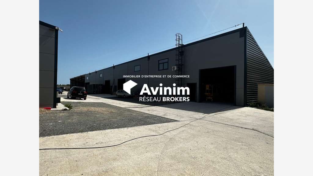 Local d’activité modulable 150m² à 300m² à Vendres