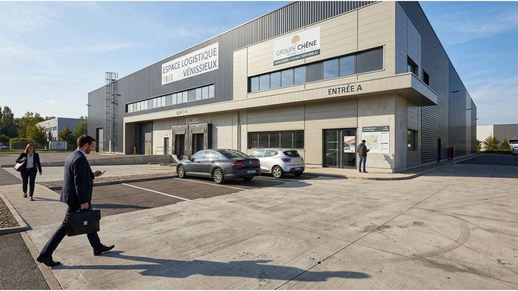 A Louer entrepôt 151m² proche autoroute Vénissieux