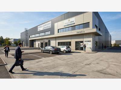 A Louer entrepôt 151m² proche autoroute Vénissieux