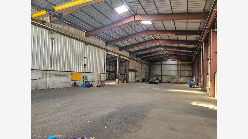 A louer locaux 2040m² foncier 8000m² à Vertou