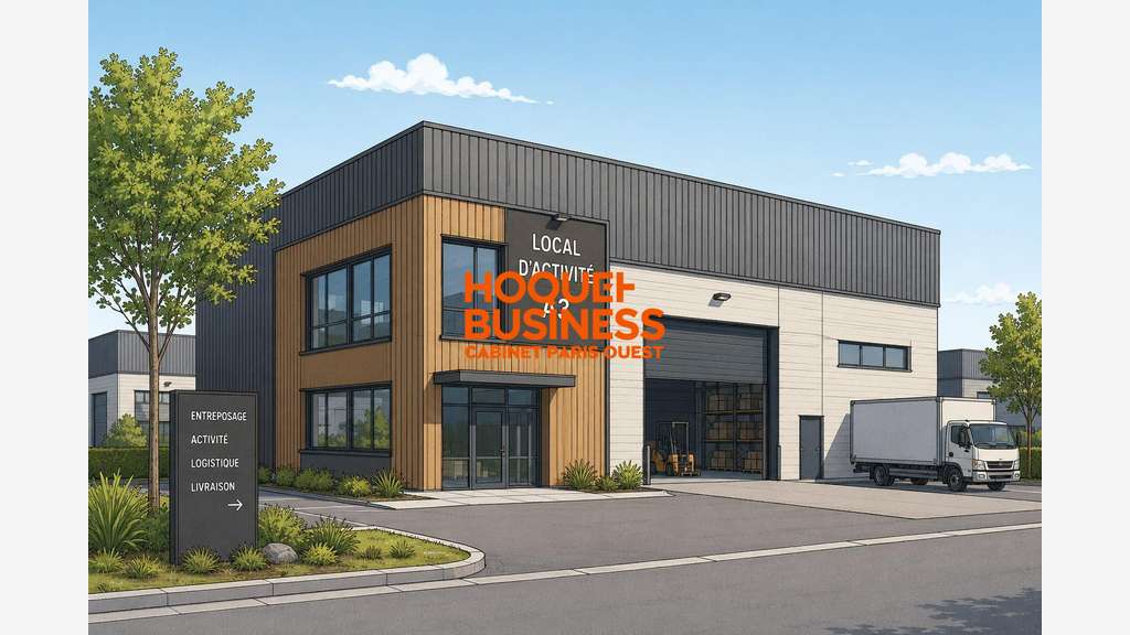 Loue local d'activité 1900m² Villeneuve-la-Garenne