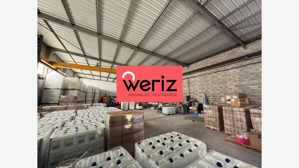 location local d'activité 1295m² zone de Vitrolles