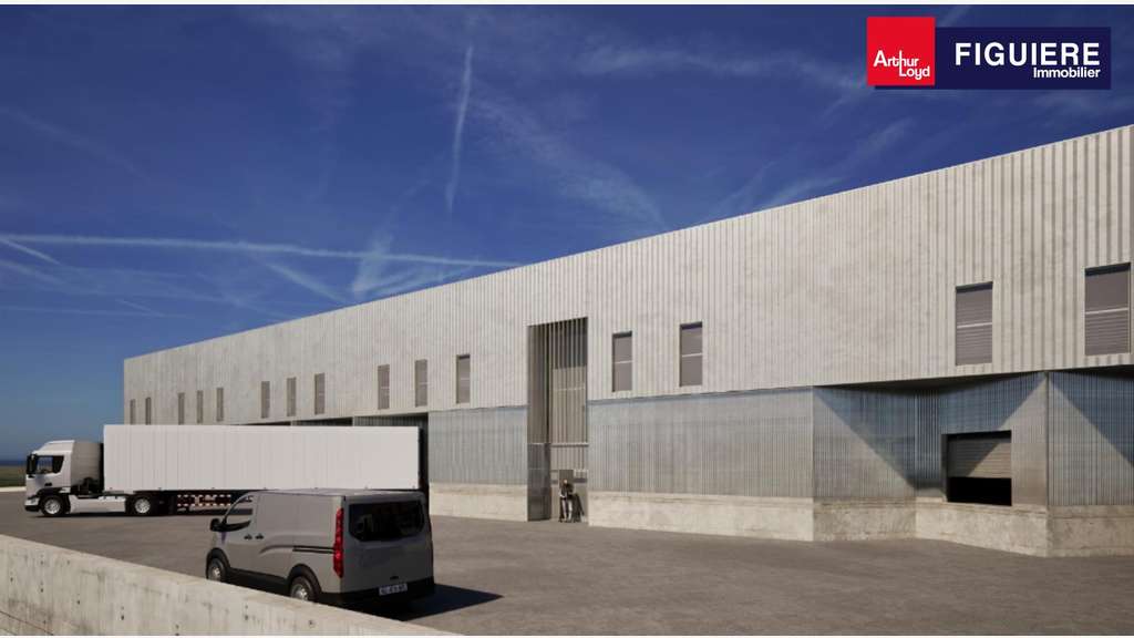 A louer bâtiment industriel ZA Anjoly à Vitrolles