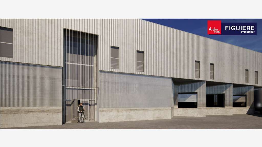 A louer bâtiment industriel ZA Anjoly à Vitrolles
