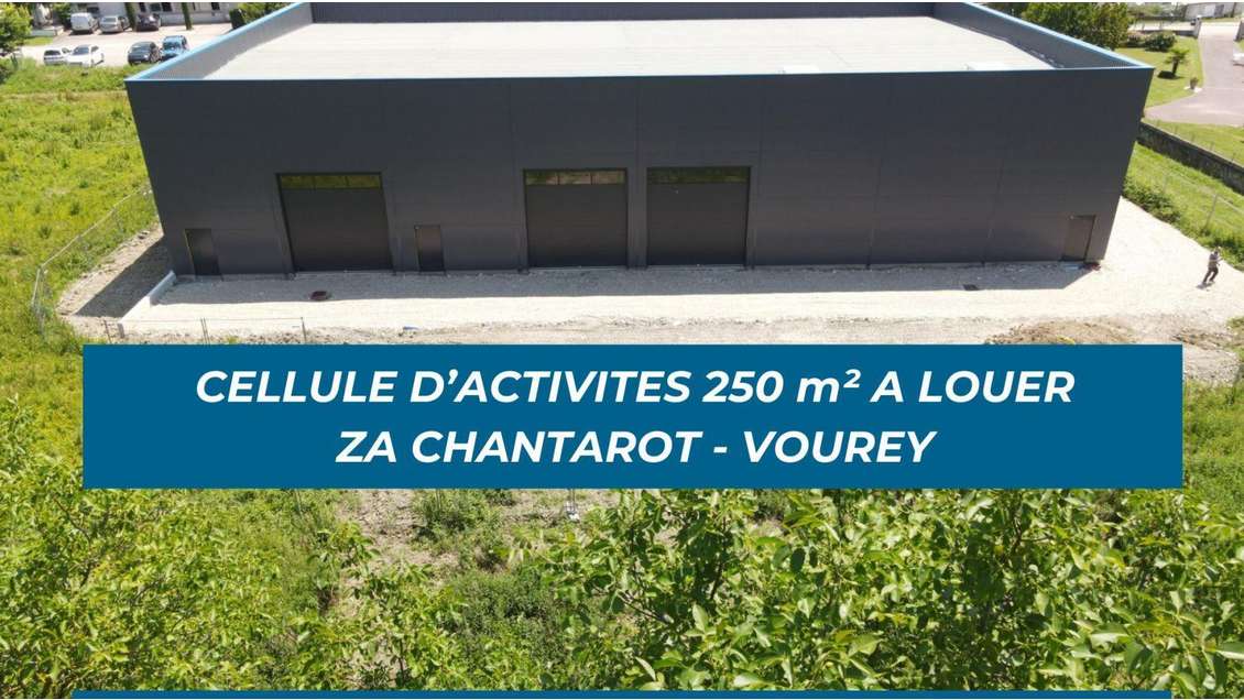 Location cellule  250m² ZA Chantarot à Vourey