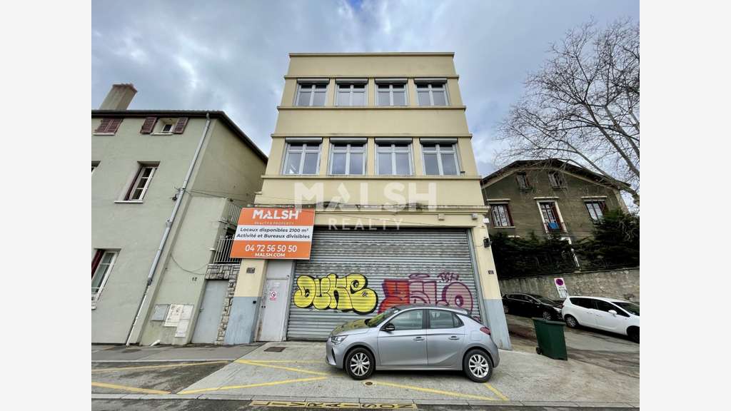 Loue local d'activité et bureaux de 2100m² Oullins
