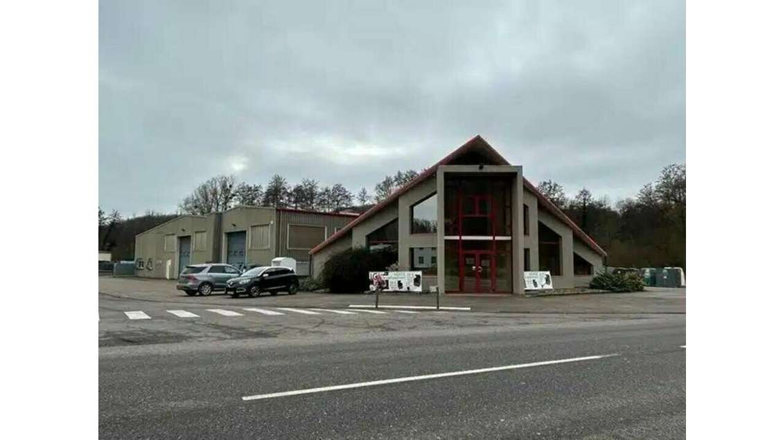 A louer bâtiment industriel 1970m² à Hombourg 