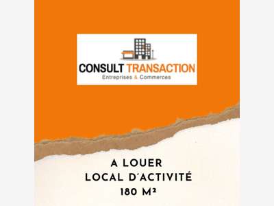 A louer local 180m² axe passant La Plaine-sur-Mer