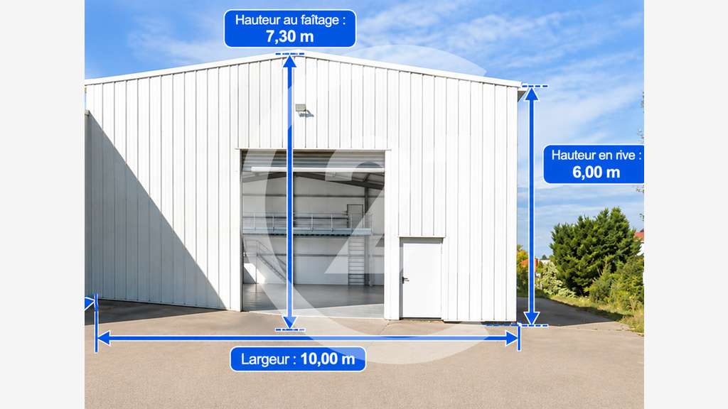 Local d’activité 270m² sur axe Chabeuil Montélier
