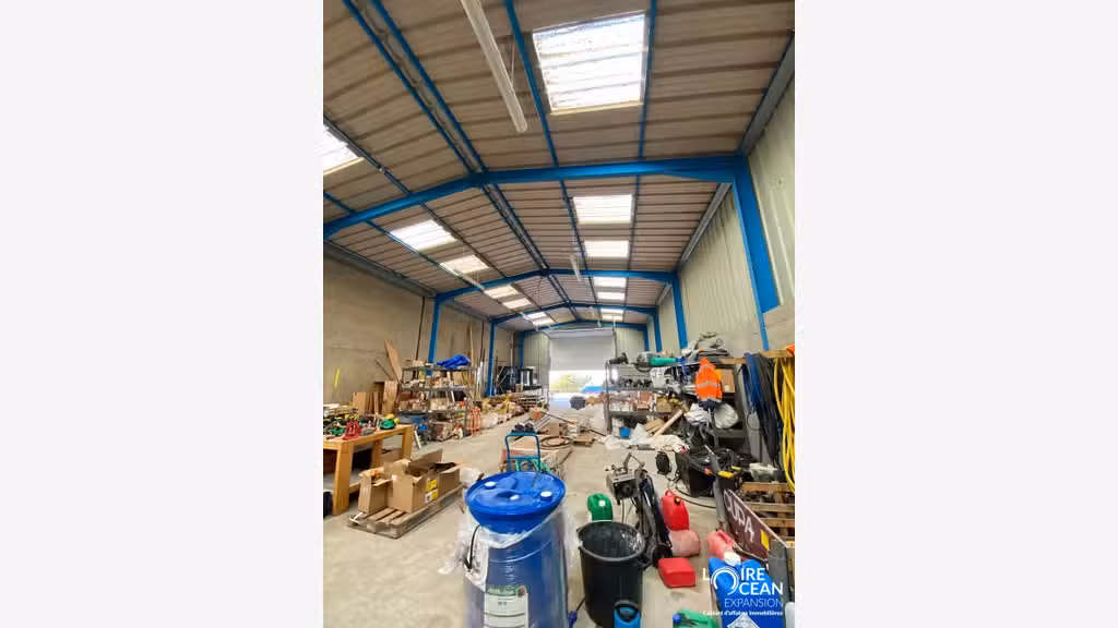 A louer local d'activité 250m² ZI Sud de Nantes